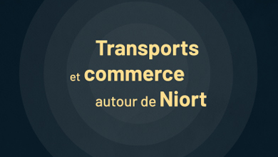 Commerce et transport à Niort à travers les âges : application tactile réalisée en C++